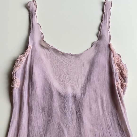 Free People | New Romantics Sheer Blush Cami | M - Picture 6 of 16